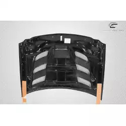 2005-2010 Jeep Grand Cherokee DriTech Viper Look Hood - 1 Piece image - 7