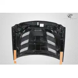 2005-2010 Jeep Grand Cherokee Viper Look Carbon Fiber Hood image - 16