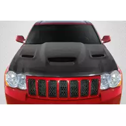 2005-2010 Jeep Grand Cherokee DriTech Hellcat look Hood - 1 Piece image - 1