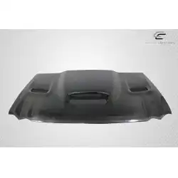 2005-2010 Jeep Grand Cherokee Hellcat Look Carbon Fiber Hood image - 6