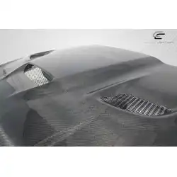 2005-2010 Jeep Grand Cherokee Hellcat Look Carbon Fiber Hood image - 10
