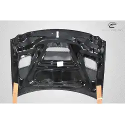 2005-2010 Jeep Grand Cherokee Hellcat Look Carbon Fiber Hood image - 12