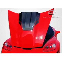 2005-2013 Chevrolet Corvette ZR Edition Carbon Fiber Hood image - 4