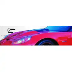 2005-2013 Chevrolet Corvette ZR Edition Carbon Fiber Hood image - 8