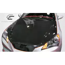 2010-2012 Hyundai Genesis Coupe 2DR DriTech OEM Look Hood - 1 Piece image - 2