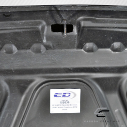 2010-2012 Hyundai Genesis Coupe 2DR Carbon Creations DriTech OEM Look Hood - 1 Piece image - 5