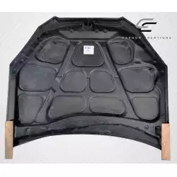 2010-2012 Hyundai Genesis Coupe 2DR DriTech OEM Look Hood - 1 Piece image - 6