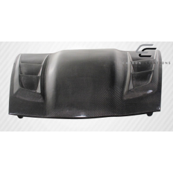 2005-2013 Chevrolet Corvette C6 Carbon Creations DriTech H-Design Hood - 1 Piece image - 5