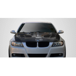 2006-2008 BMW 3 Series E90 4DR Carbon Creations DriTech GTR 2 Hood - 1 Piece image - 1