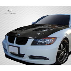 2006-2008 BMW 3 Series E90 4DR Carbon Creations DriTech GTR 2 Hood - 1 Piece image - 2