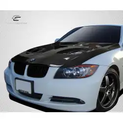 2006-2008 BMW 3 Series E90 4DR DriTech GTR 2 Hood - 1 Piece image - 4