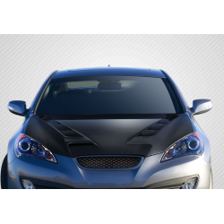 2010-2012 Hyundai Genesis Coupe 2DR Carbon Creations DriTech RS-1 Hood - 1 Piece image - 1