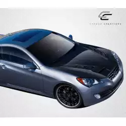 2010-2012 Hyundai Genesis Coupe 2DR DriTech RS-1 Hood - 1 Piece image - 2