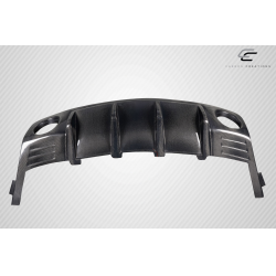 2010-2013 Chevrolet Camaro Carbon Creations DriTech H Sport Rear Diffuser - 1 Piece image - 3