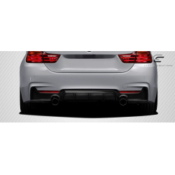2014-2020 BMW 4 Series F32 Carbon Creations DriTech M Performance Look Rear Diffuser - 1 Piece (S) image - 1