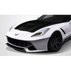 2014-2019 Chevrolet Corvette C7 Carbon Creations DriTech Z06 Look Hood- 1 Piece image - 1