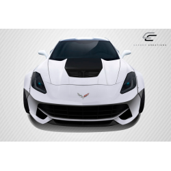 2014-2019 Chevrolet Corvette C7 Carbon Creations DriTech Z06 Look Hood- 1 Piece image - 2