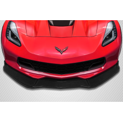 2014-2019 Chevrolet Corvette C7 Carbon Creations DriTech GT Concept Front Lip Under Air Dam Spoiler - 1 Piece image - 1