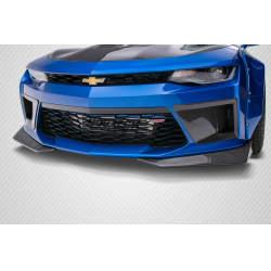2016-2018 Chevrolet Camaro Carbon Creations DriTech Grid Front Splitters - 2 Piece image - 1