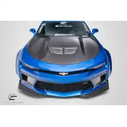 2016-2018 Chevrolet Camaro Grid Carbon Fiber Front Lip image - 20
