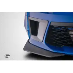 2016-2018 Chevrolet Camaro Grid Carbon Fiber Front Lip image - 22