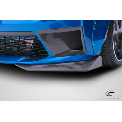 2016-2018 Chevrolet Camaro Carbon Creations DriTech Grid Front Splitters - 2 Piece image - 9