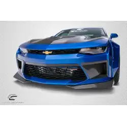 2016-2018 Chevrolet Camaro Grid Carbon Fiber Front Lip image - 3