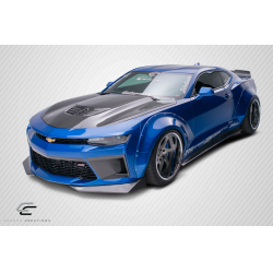 2016-2018 Chevrolet Camaro Carbon Creations DriTech Grid Front Splitters - 2 Piece image - 7