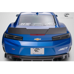 2016-2023 Chevrolet Camaro Carbon Creations DriTech Grid Rear Wing Spoiler - 1 Piece image - 3