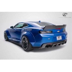 2016-2023 Chevrolet Camaro Carbon Creations DriTech Grid Rear Wing Spoiler - 1 Piece image - 6