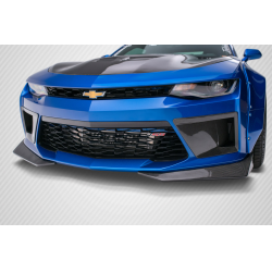 2016-2018 Chevrolet Camaro Carbon Creations DriTech Grid Front Bumper Air Duct Extensions Add Ons Spat Extensions - 2 Piece image - 1