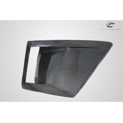 2016-2018 Chevrolet Camaro Carbon Creations DriTech Grid Front Bumper Air Duct Extensions Add Ons Spat Extensions - 2 Piece image - 11