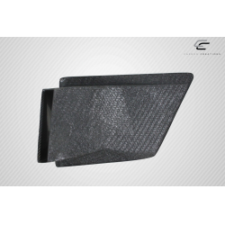 2016-2018 Chevrolet Camaro Carbon Creations DriTech Grid Front Bumper Air Duct Extensions Add Ons Spat Extensions - 2 Piece image - 12