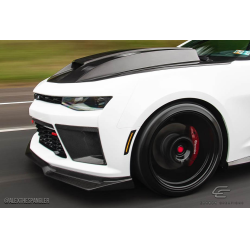 2016-2018 Chevrolet Camaro Carbon Creations DriTech Grid Front Bumper Air Duct Extensions Add Ons Spat Extensions - 2 Piece image - 9