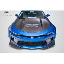 2016-2018 Chevrolet Camaro DriTech Grid Front Bumper Air Duct Extensions Add Ons Spat Extensions - 2 Piece image - 10