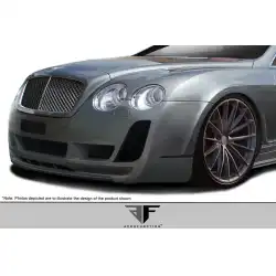 2003-2010 Bentley Continental GT GTC AF-2 Front Lip Spoiler ( GFK ) - 1 Piece ( Must be used with AF-2 Front Bumper) (S) image - 1
