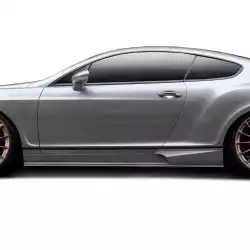 2003-2010 Bentley Continental GT GTC AF-2 Side Skirts ( GFK ) - 2 Piece image - 1