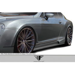 2003-2010 Bentley Continental GT GTC AF-2 Side Skirts ( GFK ) - 2 Piece image - 2