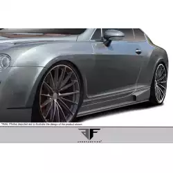 2003-2010 Bentley Continental GT GTC AF-2 Side Skirts ( GFK ) - 2 Piece image - 6
