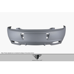 2003-2010 Bentley Continental GT GTC AF-2 Rear Bumper ( GFK ) - 1 Piece image - 3