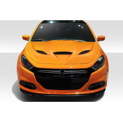 2013-2016 Dodge Dart Duraflex Hellcat Look Hood - 1 Piece image - 1