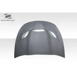2013-2016 Dodge Dart Hellcat Look Hood - 1 Piece image - 7