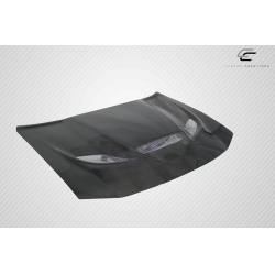 2006-2010 Dodge Charger Carbon Creations DriTech Hellcat Look Hood - 1 Piece image - 3