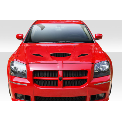 2005-2007 Dodge Magnum Duraflex Hellcat Look Hood - 1 Piece image - 1