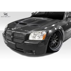 2005-2007 Dodge Magnum Duraflex Hellcat Look Hood - 1 Piece image - 3