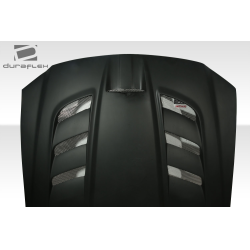 2005-2007 Dodge Magnum Duraflex Viper Look Hood - 1 Piece image - 6