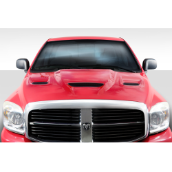 2002-2008 Dodge Ram Duraflex Hellcat Look Hood - 1 Piece image - 1