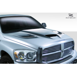 2002-2008 Dodge Ram Duraflex Hellcat Look Hood - 1 Piece image - 3