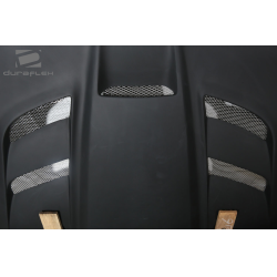 2007-2018 Jeep Wrangler Duraflex Viper Look Hood - 1 Piece image - 8