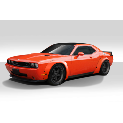 2008-2023 Dodge Challenger Duraflex Novara Wide Body Kit - 7 Piece image - 1